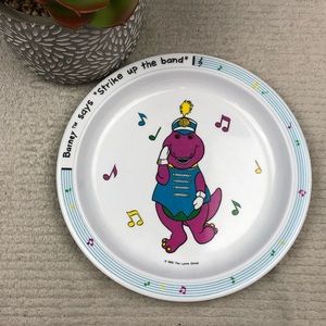 VTG Barney Says “Strike Up the Band” Plate